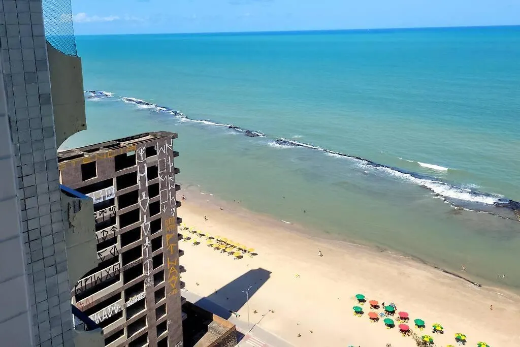 Flat Refugio! Vista Deslumbrante! Frente-Mar Apartamento Recife