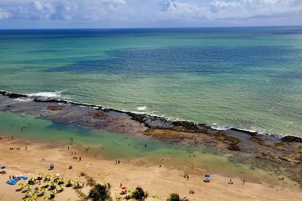 Flat Refugio! Vista Deslumbrante! Frente-Mar Apartment Recife